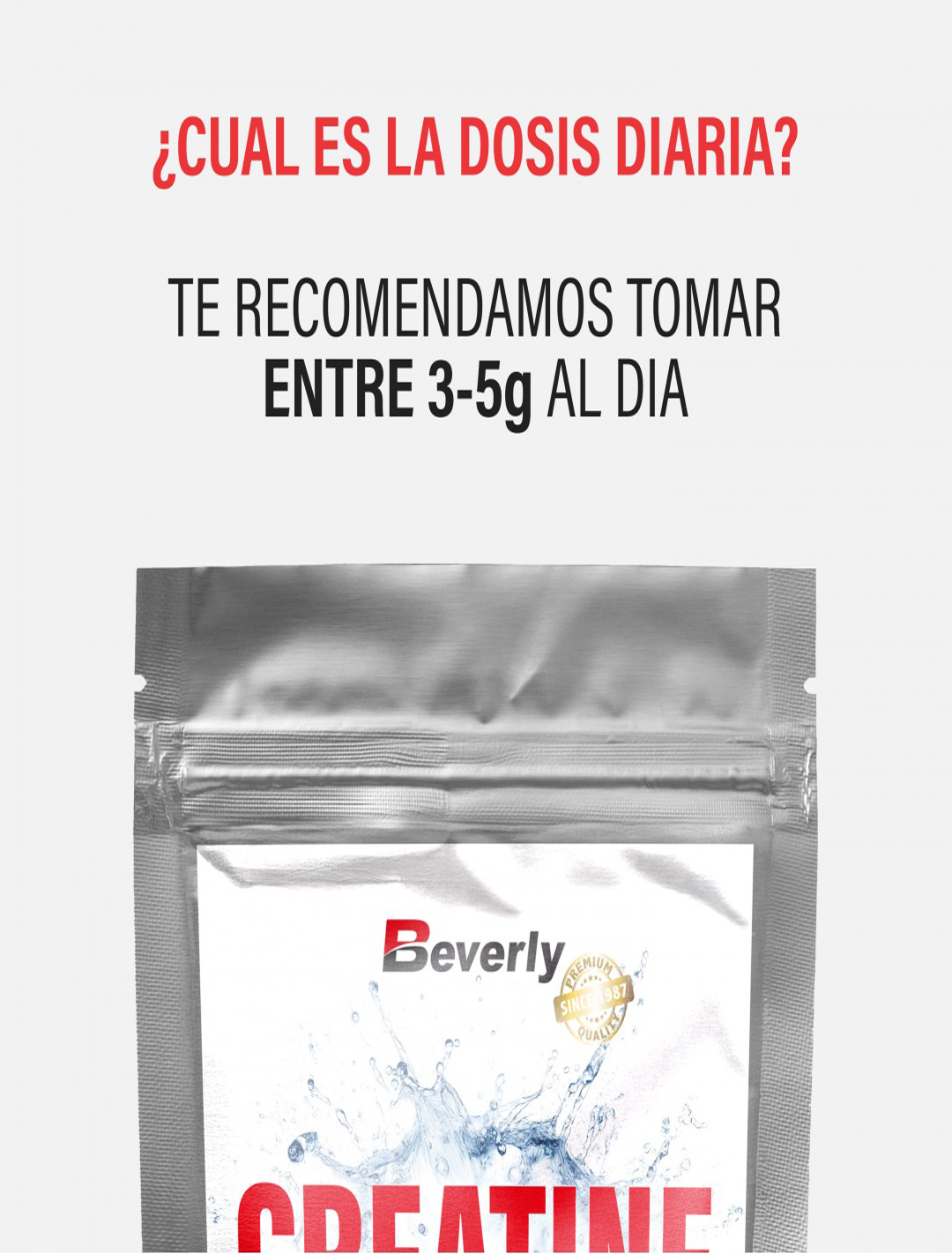 CREATINE MONOHYDRATE | 200 gr - 66 tomas