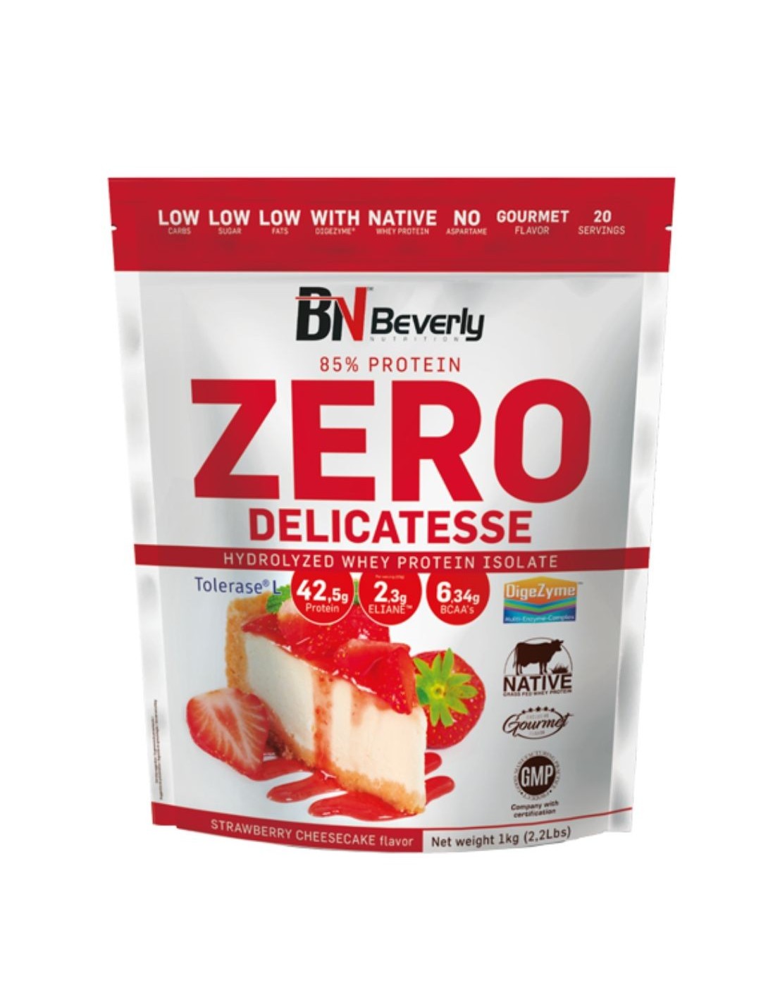 Hydrolyzed Zero Delicatesse 1K/2,2 Libras - Fresa con queso
