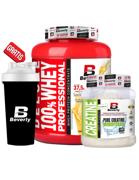 Pack Deluxe whey 2k + creapure 100 servicios