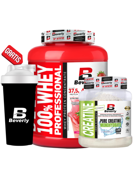 Pack Deluxe whey 2k + creapure 100 servicios