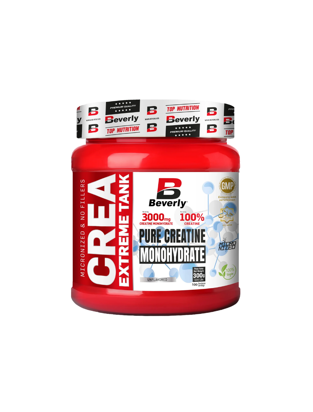 Pack Deluxe whey + Creatina 300g/60 servicios