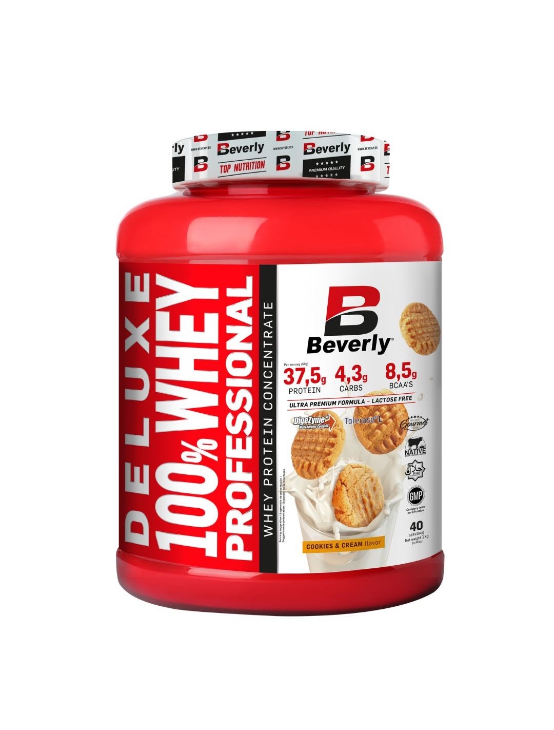 Pack Deluxe whey + Creatina 300g/60 servicios