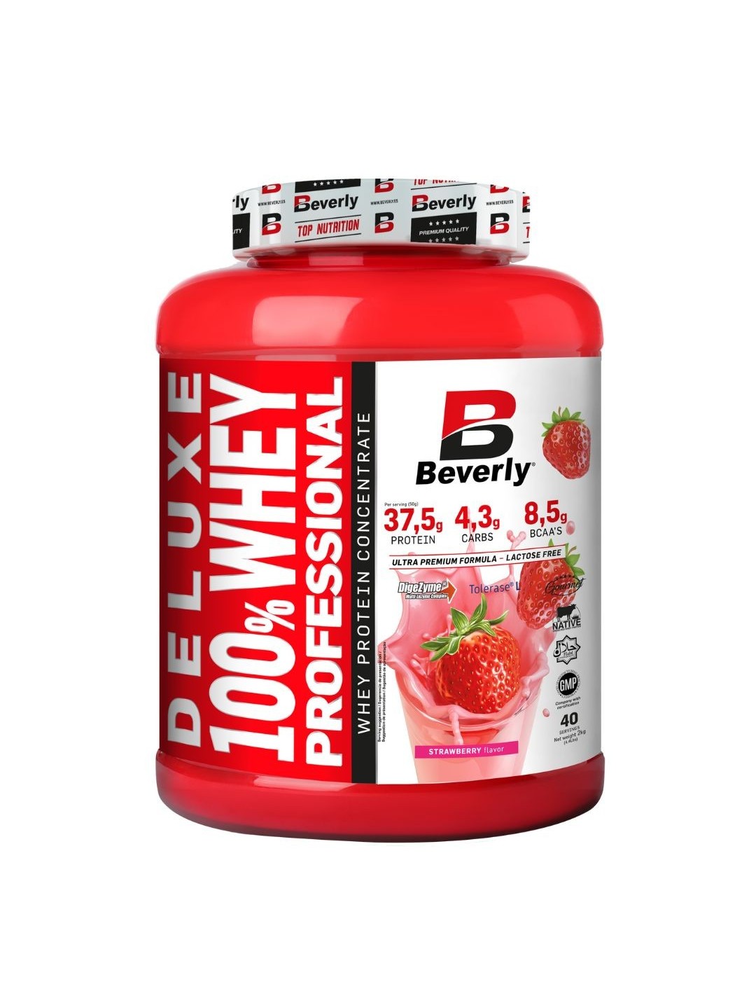 Pack Deluxe whey + Creatina 300g/60 servicios