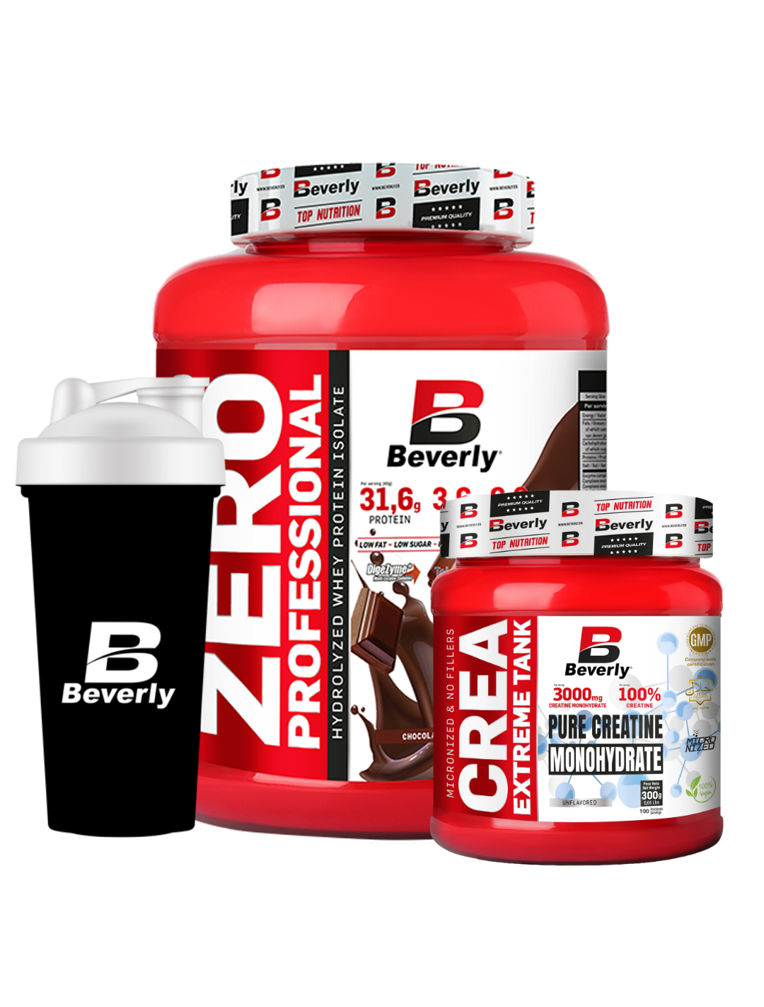 Pack Hydrolyzed Zero + Creatina 300g/60 servicios