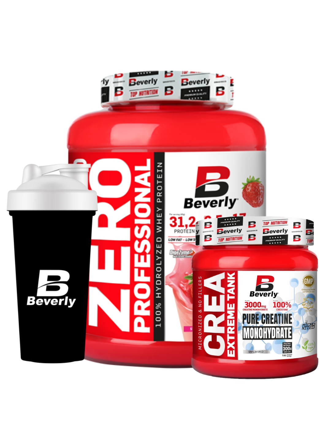 Pack Hydrolyzed Zero + Creatina 300g/60 servicios