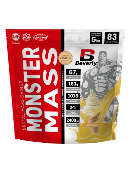 Pack Monster Mass 11libras + creatina 60 servicios - shacker gratis
