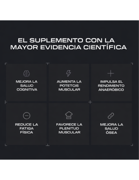 Creatina monohidrato Creapure® 300 g - 100 servicios