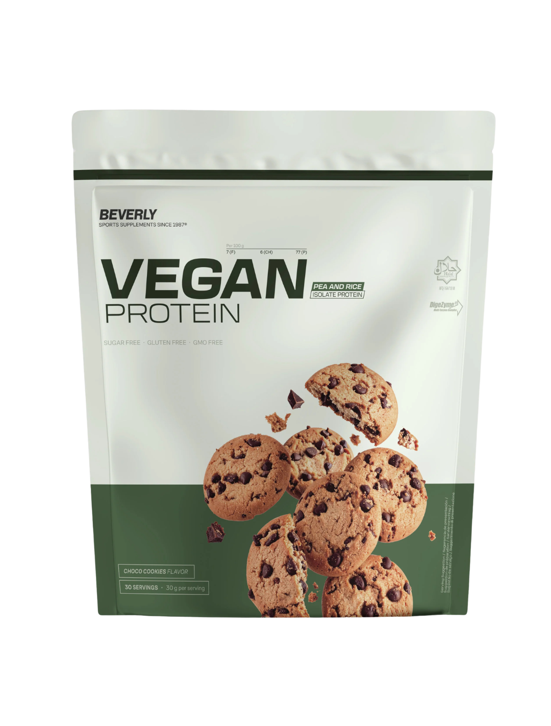 Vegan protein 900gr/ 2libras-choco cookies