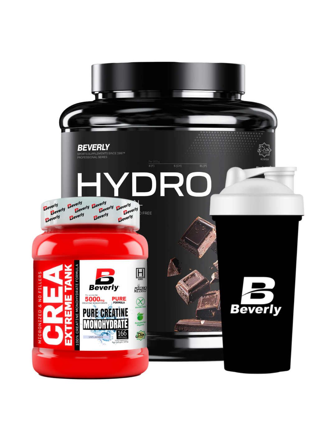 Pack Hydrolyzed zero 2k + creatina 166 servicios - shacker gratis