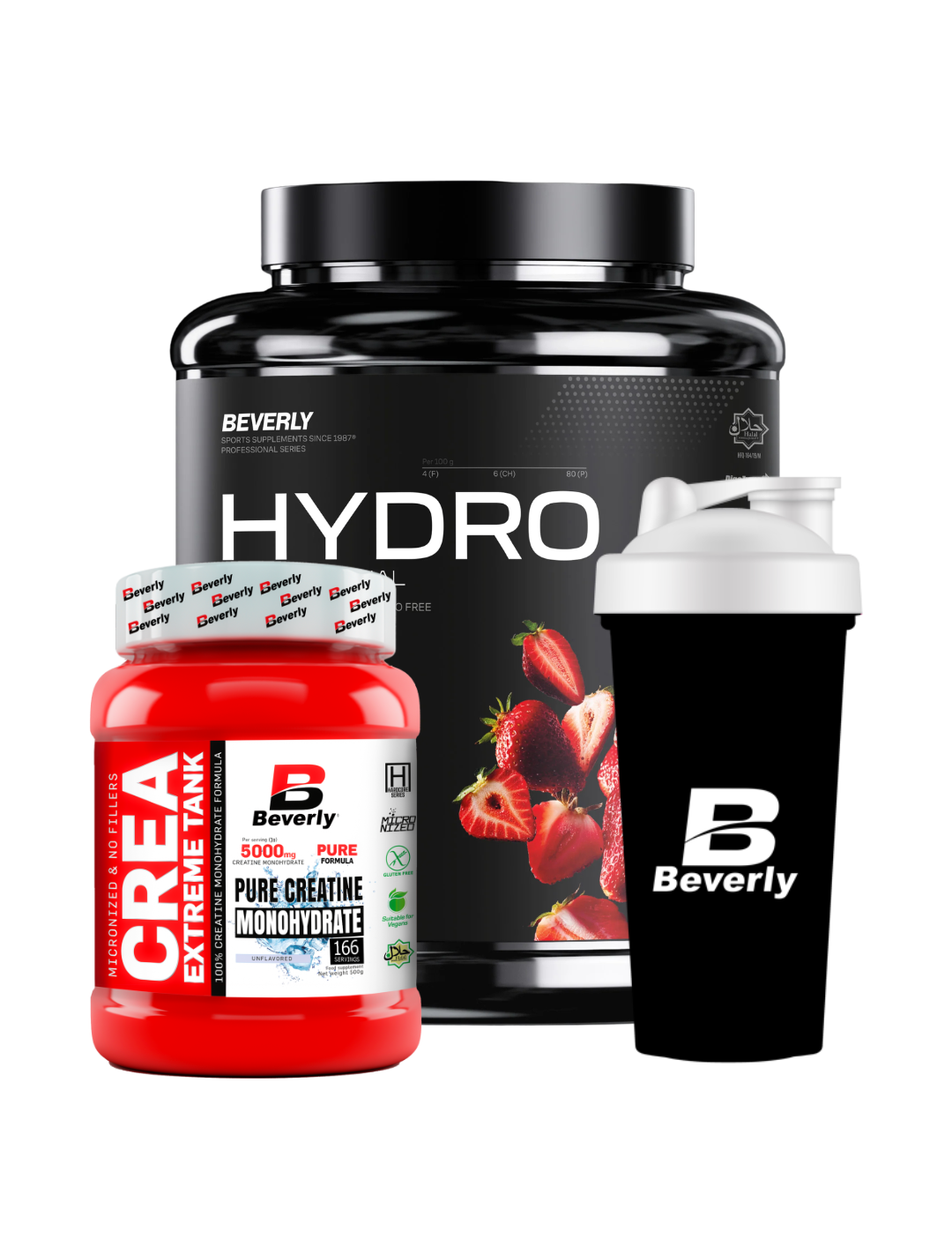 Pack Hydrolyzed zero 2k + creatina 166 servicios - shacker gratis