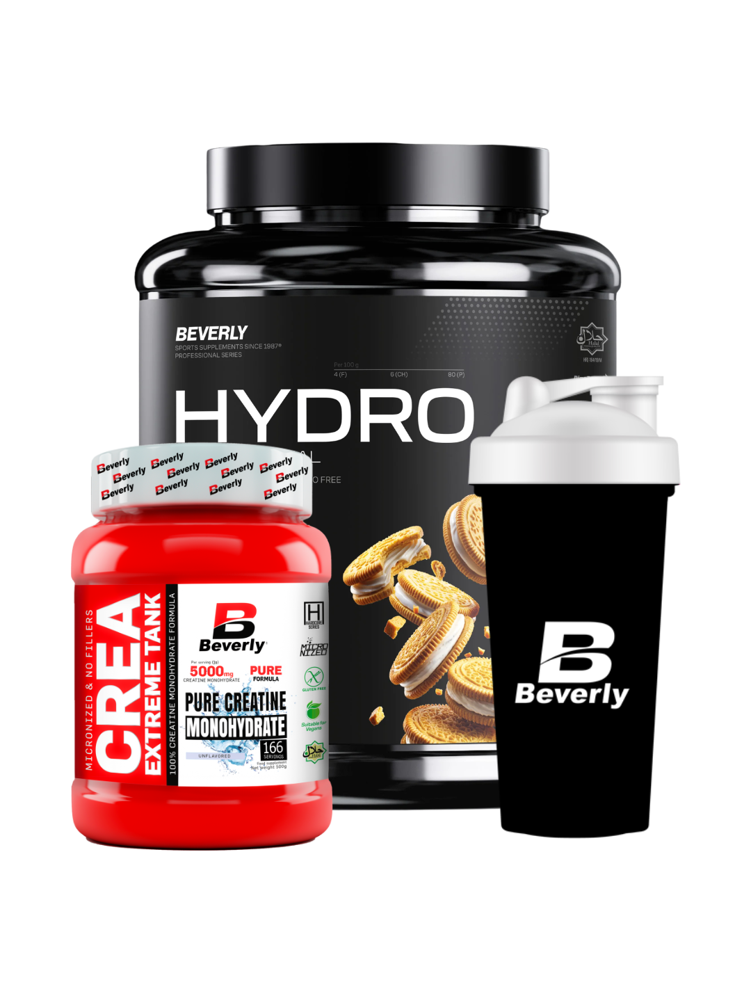 Pack Hydrolyzed zero 2k + creatina 166 servicios - shacker gratis