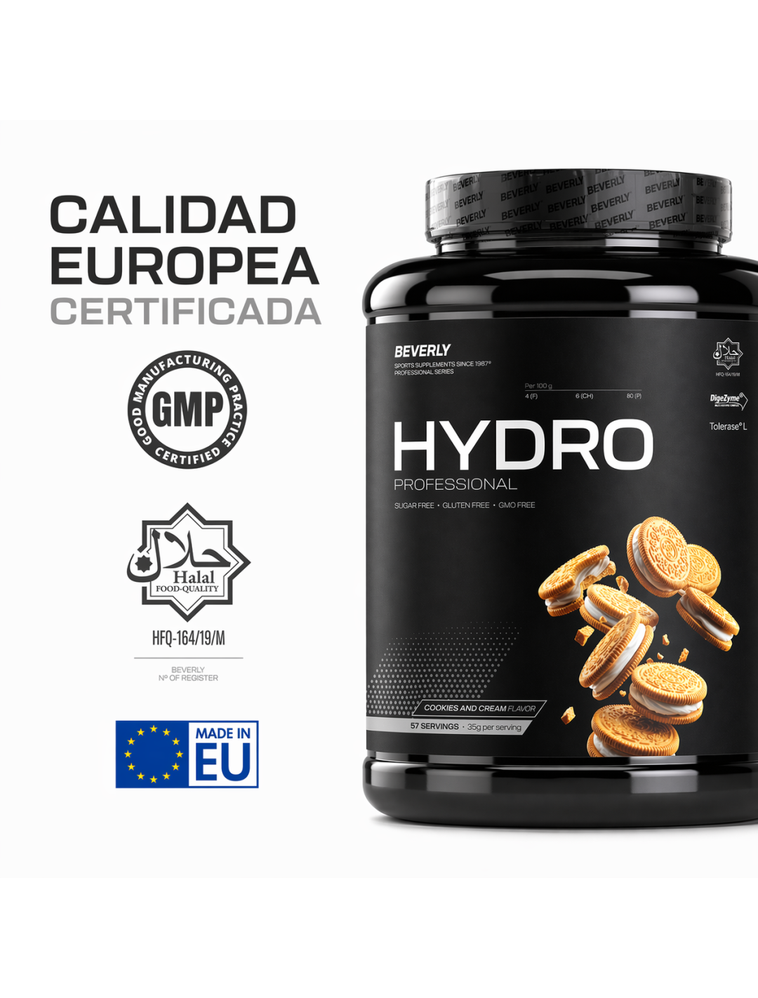 Hydro Protein Professional - 2 Kg - Cookies cream