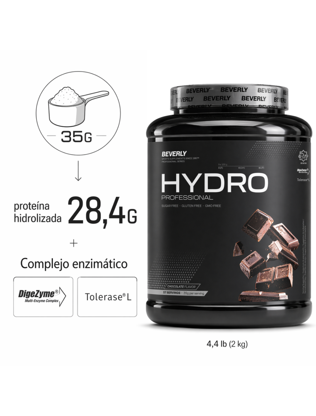 Hydro Protein Professional - 2 Kg - Chocolate