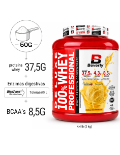 Deluxe whey profesional 2k/4,4libras - Vainilla 2