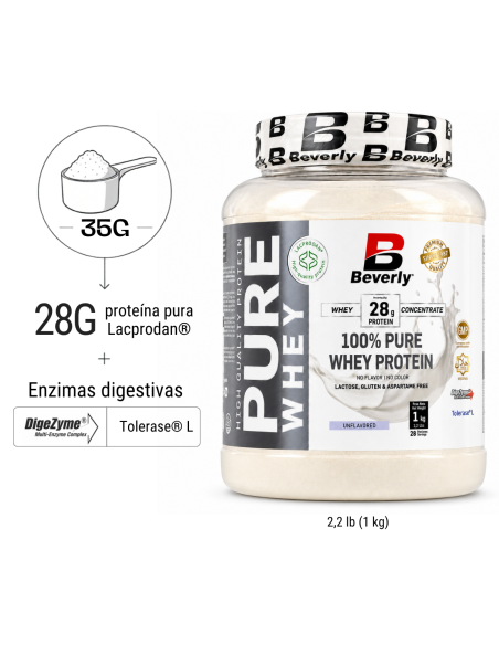 PURE WHEY 1,K/2,2 LIBRAS - SABOR NEUTRO