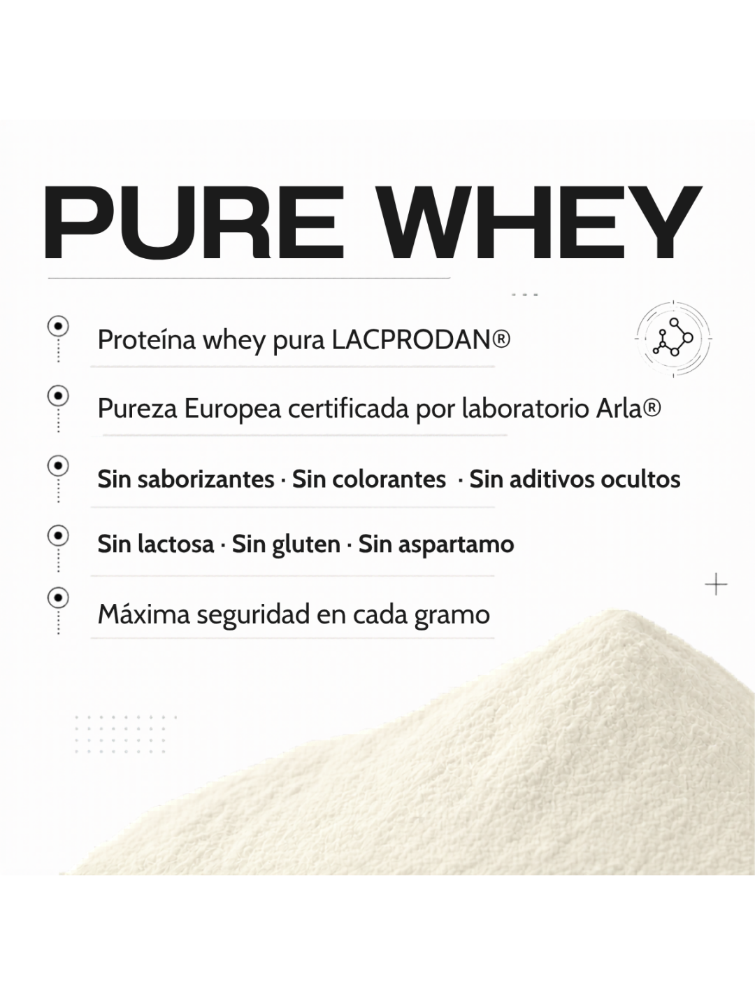 PURE WHEY 1,K/2,2 LIBRAS - SABOR NEUTRO