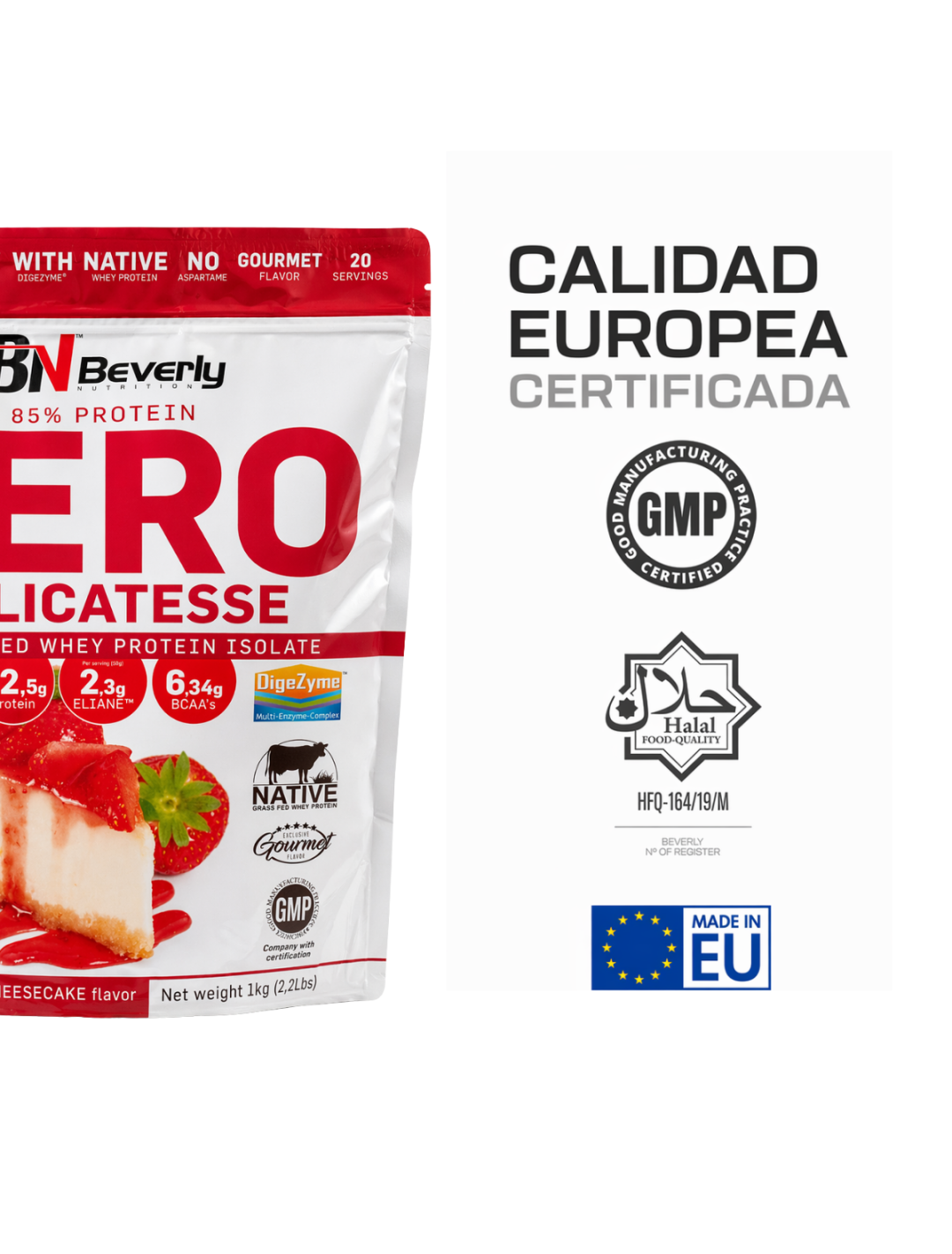 Hydrolyzed Zero Delicatesse 1K/2,2 Libras - Fresa con queso