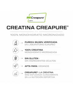 Creatina Monohidrato Creapure® - 300 g - 100 servicios - Neutro 2