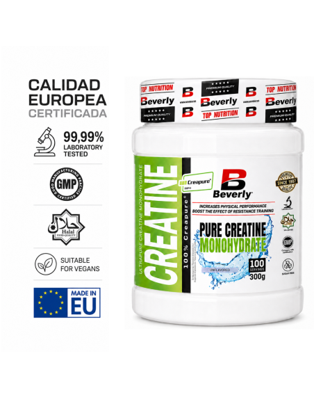 Creatina Monohidrato Creapure® - 300 g - 100 servicios - Neutro
