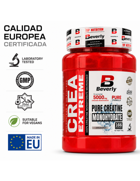 Creatina Monohidrato - 500 g - 166 servicios - Neutro