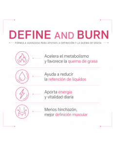 Define burn  / 90 cápsulas 2