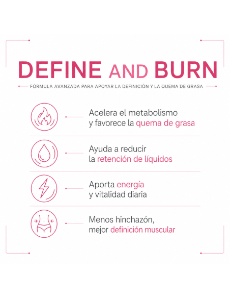 Define burn  / 90 cápsulas