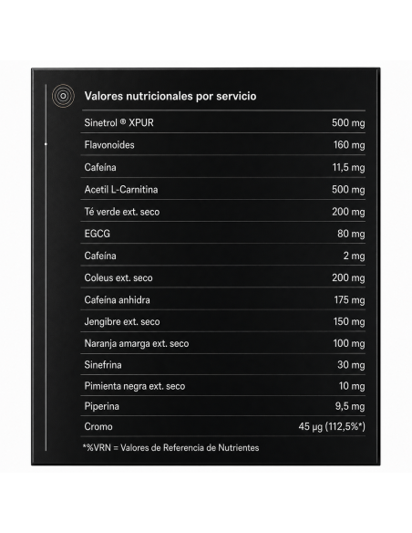 Burner extreme tank / 90 Cápsulas