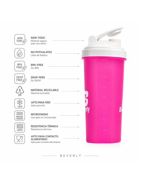 Mezclador de Proteína Beverly – 700 ml