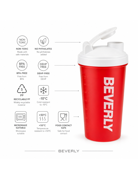 Mezclador de Proteína Beverly – 700 ml