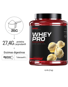 Deluxe whey profesional 2k/4,4libras - Vainilla 2