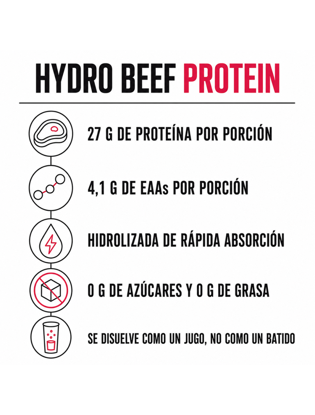 Hydro Beef Protein - 700 g