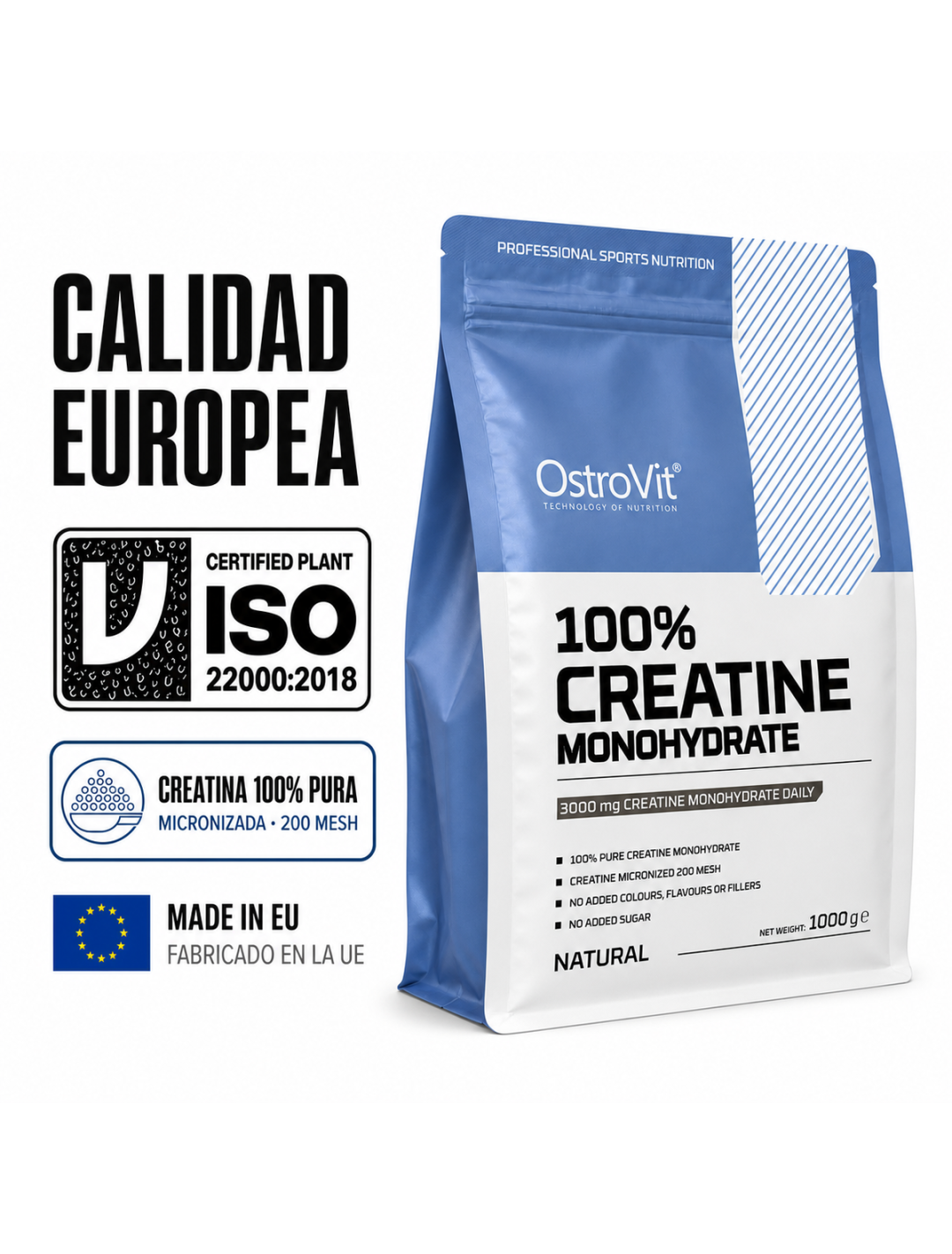Creatine Monohydrate - 1000g