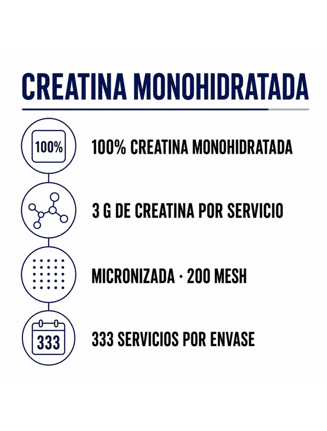 Creatine Monohydrate - 1000g
