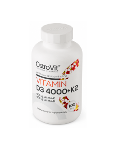 Vitamin D3 4000 + K2 - 100 tabletas 2