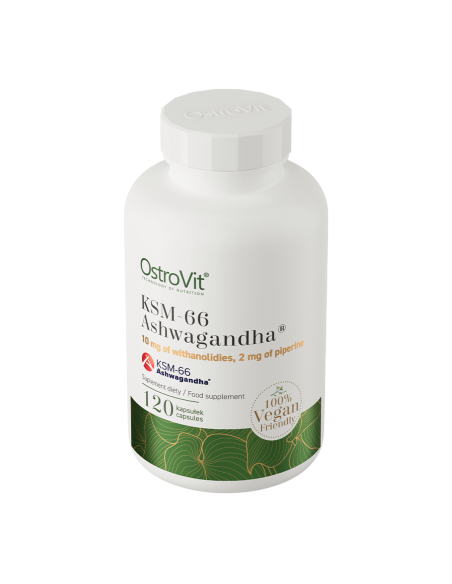 KSM-66 Ashwagandha VEGE - 120 cápsulas