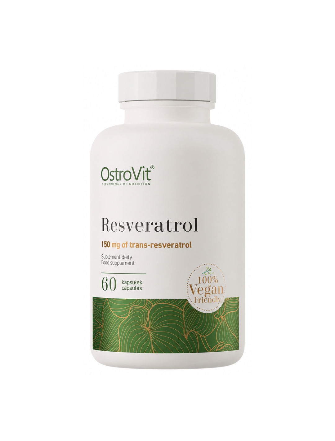 Resveratrol VEGE - 60 cápsulas