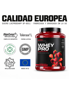 Deluxe whey profesional 2k/4,4libras - fresa 2