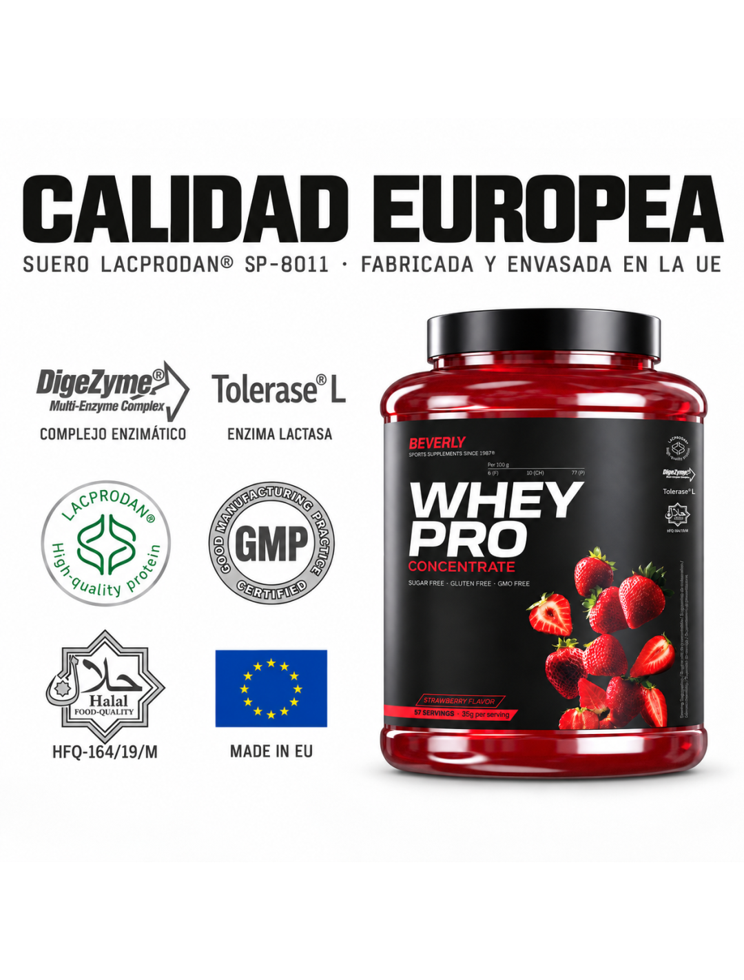 Deluxe whey profesional 2k/4,4libras - fresa